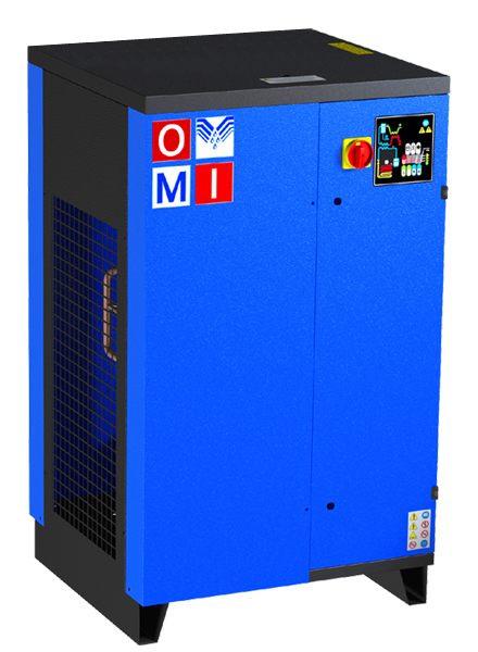 Refrigeration air dryers easy dryers product image 7 on white  background| compressed air treatment | OMI