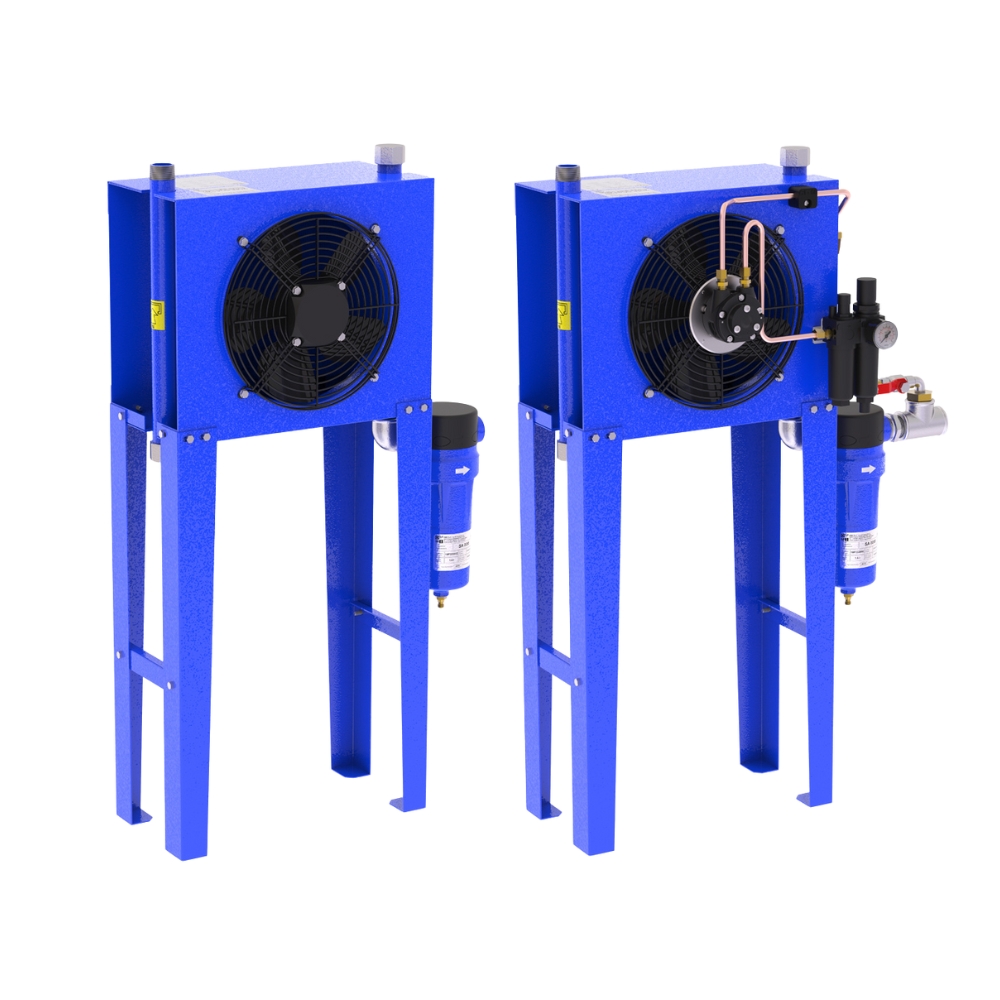 Aftercoolers ra-p series product image 1 on white  background| compressed air treatment | OMI