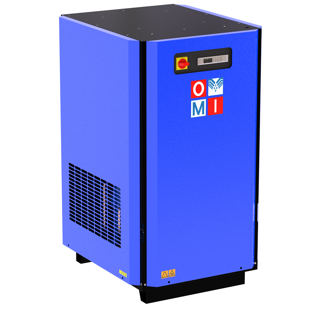 Refrigeration air dryers easy dryers product image 9 on white  background| compressed air treatment | OMI