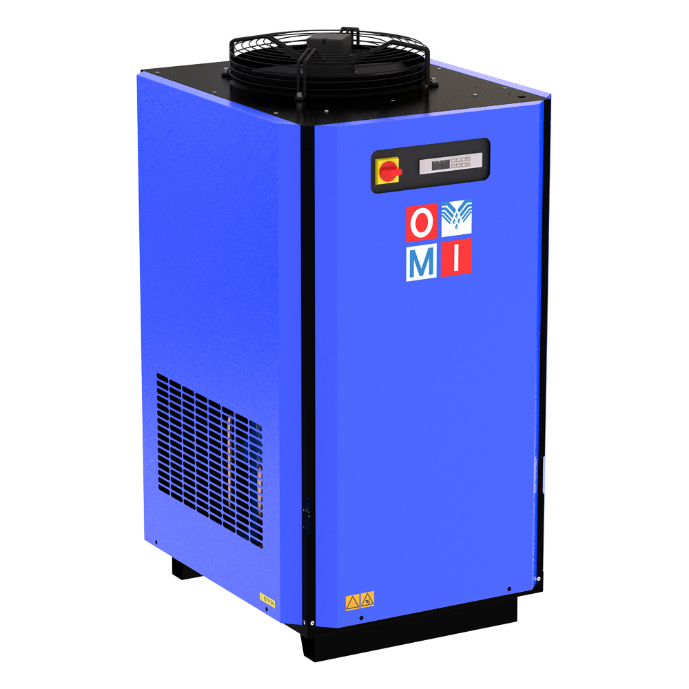 Refrigeration air dryers easy dryers product image 8 on white  background| compressed air treatment | OMI