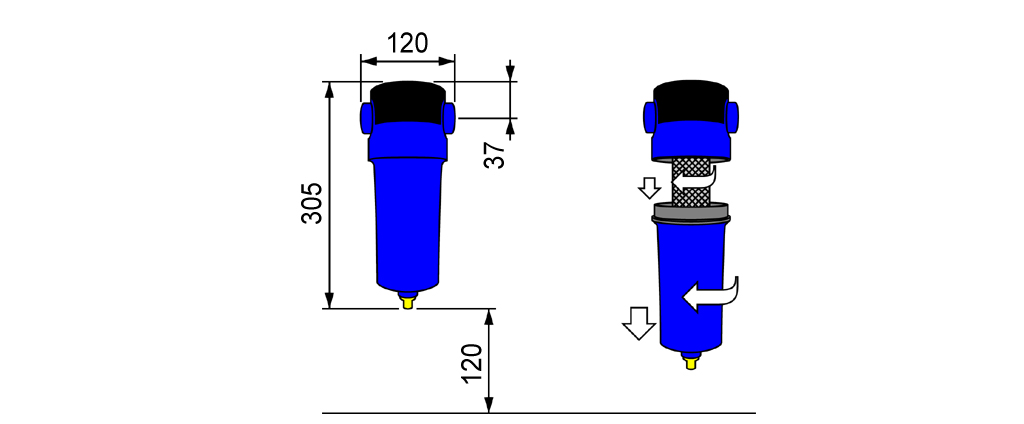 SA - SRA Series, Condensate Separators