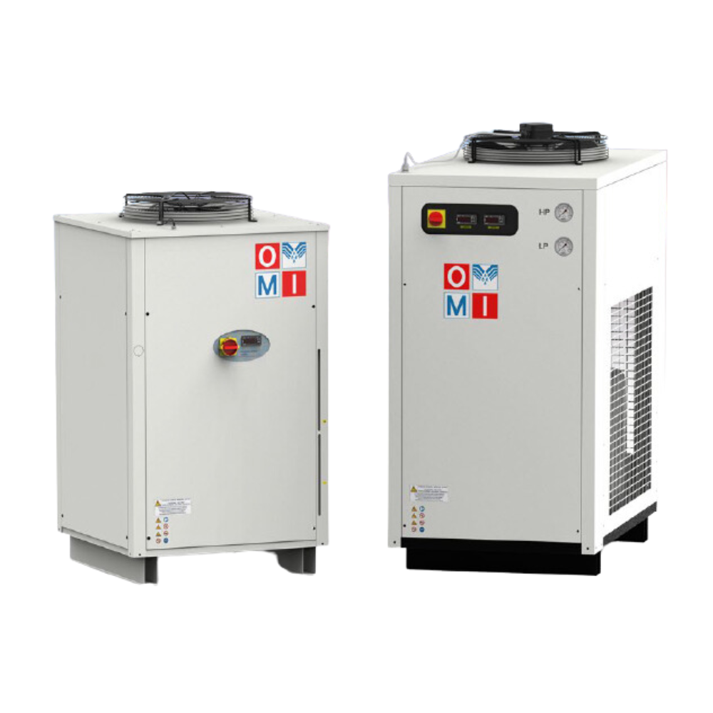 Liquid chillers laser chillers product image 1 on white  background| liquid refrigeration || OMI
